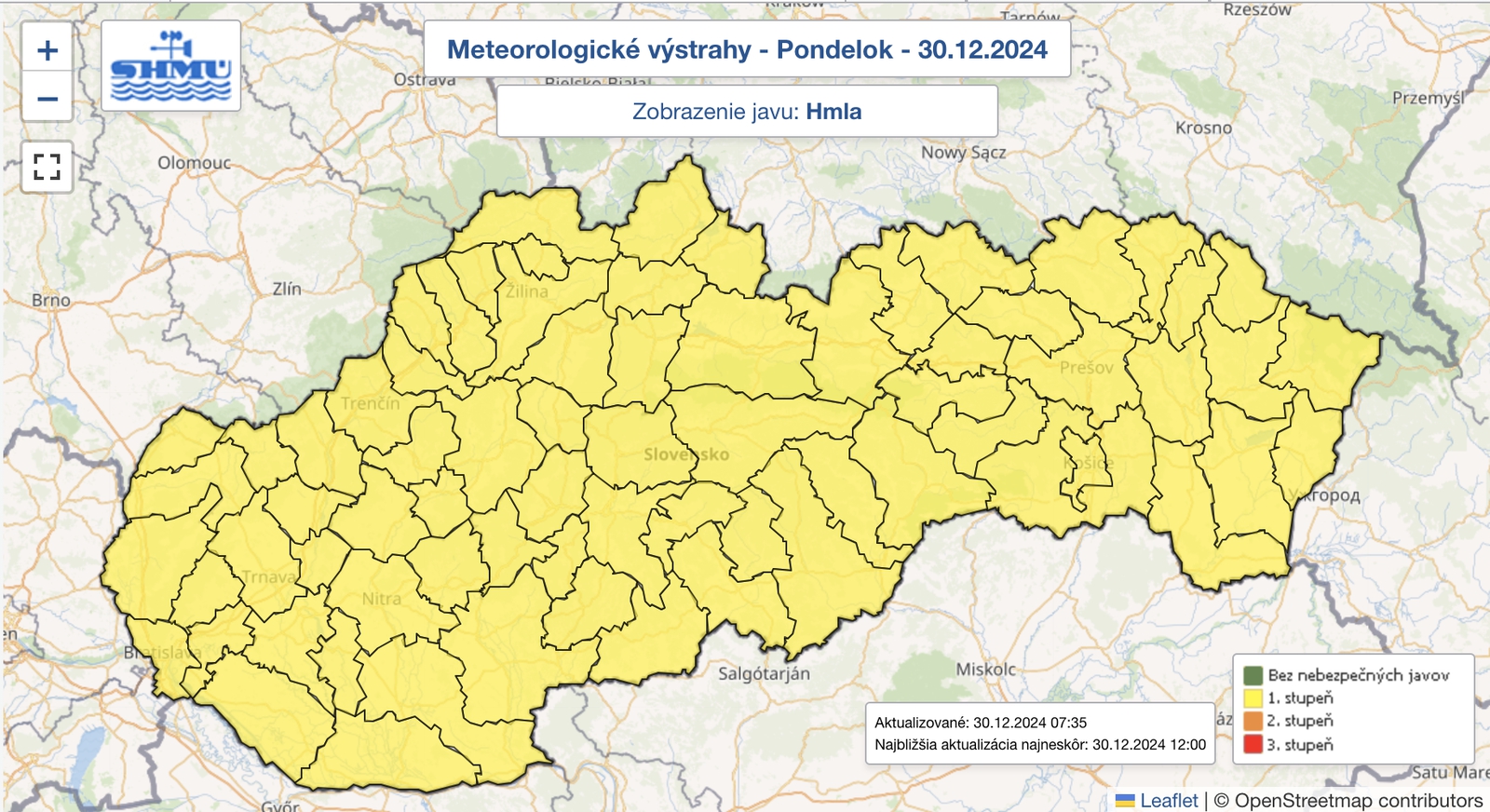 Na celom území Slovenska