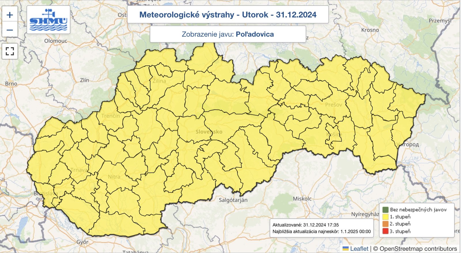 Pozor na cestách! Na