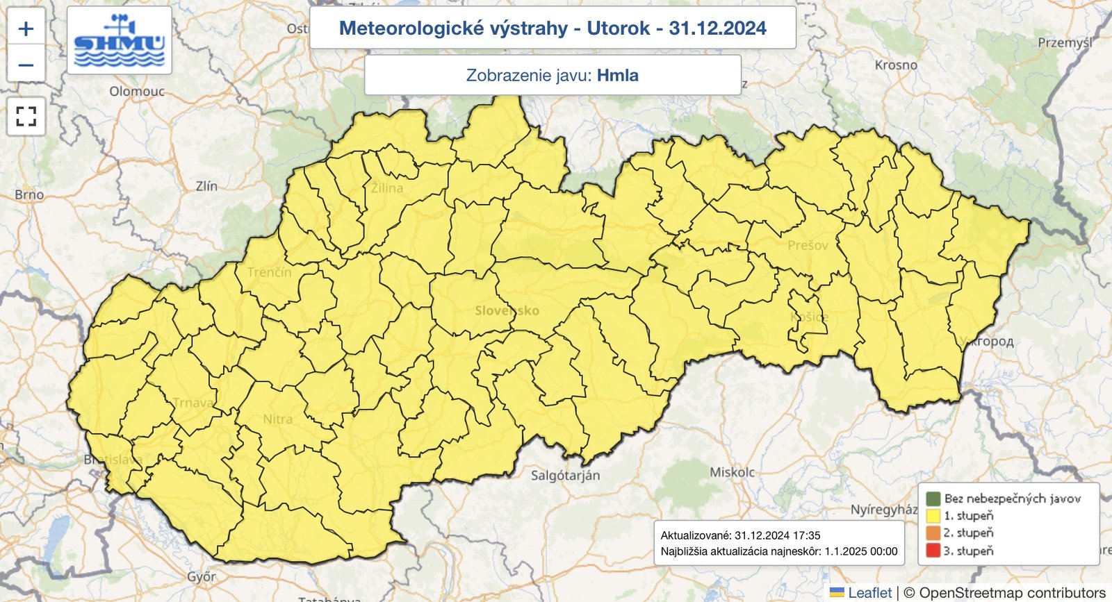 Pozor na cestách! Na