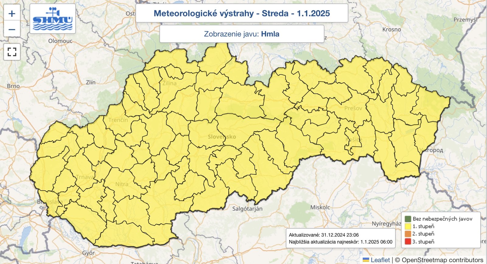 Vodiči, pozor! Na celom