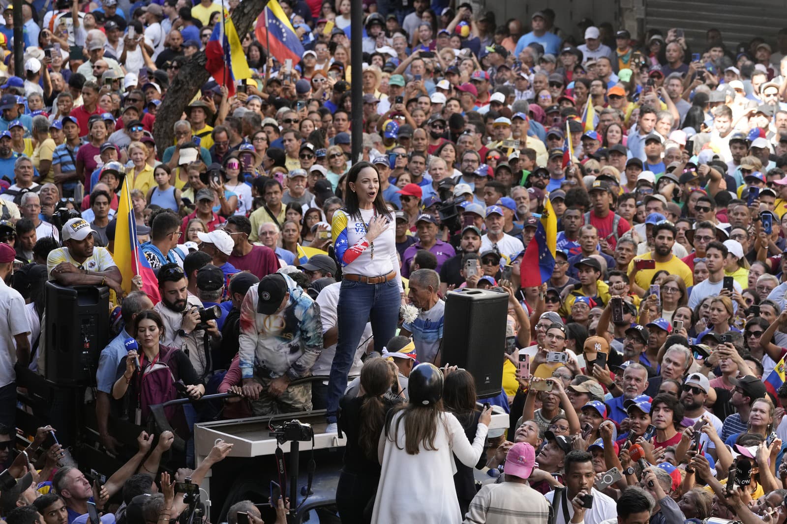 Líderku venezuelskej opozície Machadovú