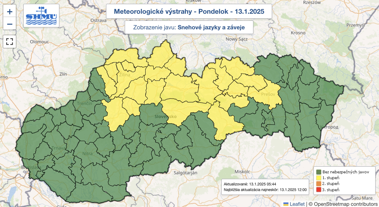 Meteorológovia varujú: Výstrahy pred