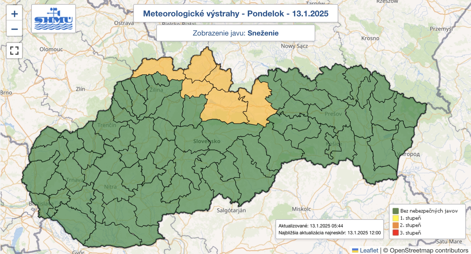 Meteorológovia varujú: Výstrahy pred