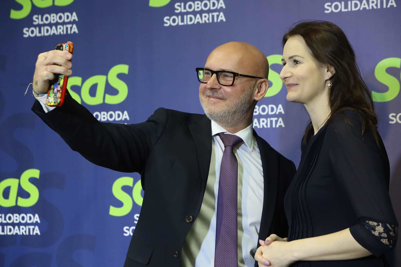 Branislav Gröhling a Martina Bajo Holečková.