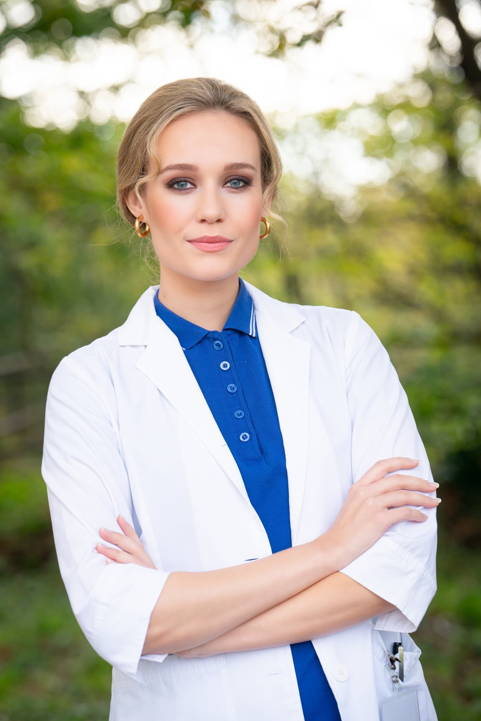 Diana Klamová v seriáli Nemocnica