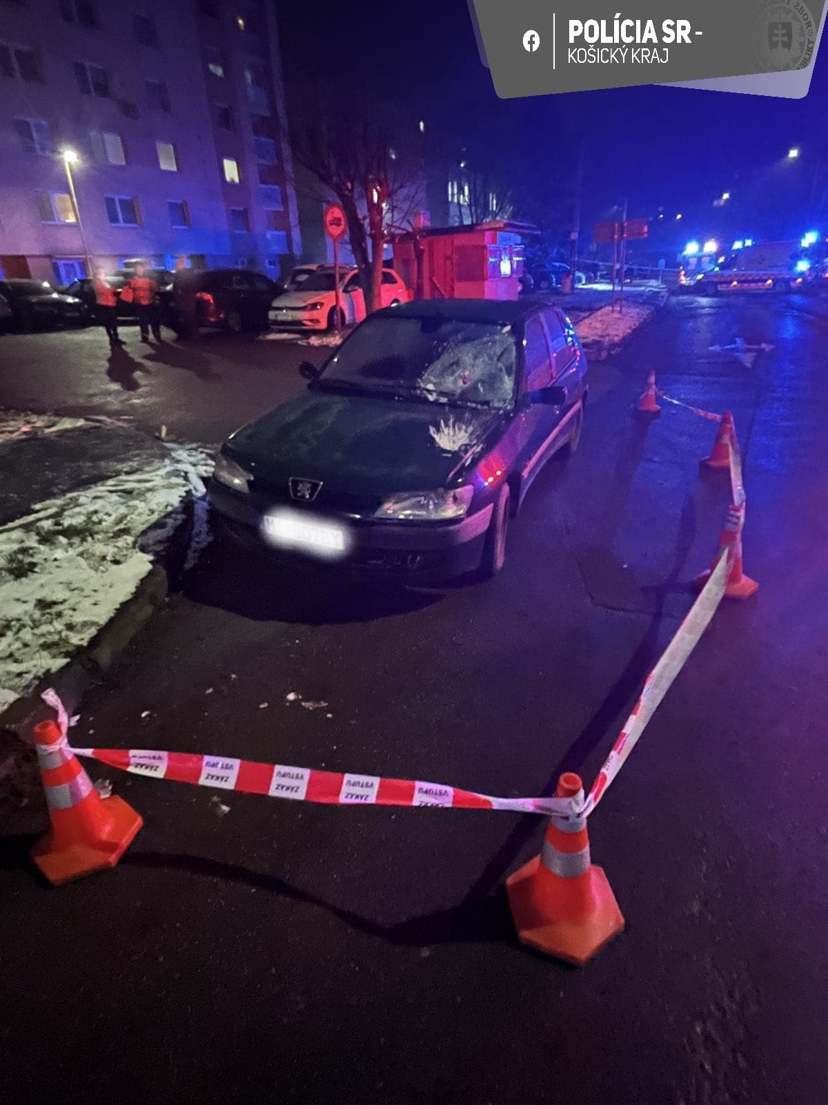 Chodec zrážku s autom, žiaľ, neprežil.