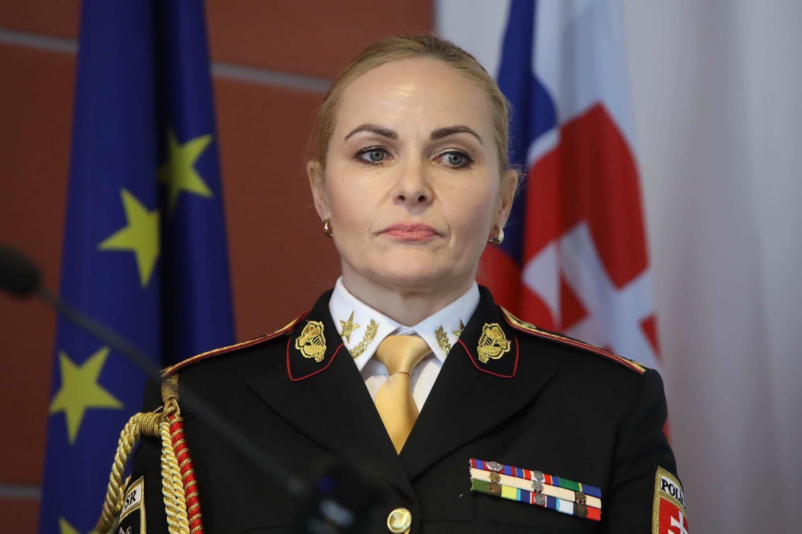 Prezidentka Policajného zboru Jana Maškarová.
