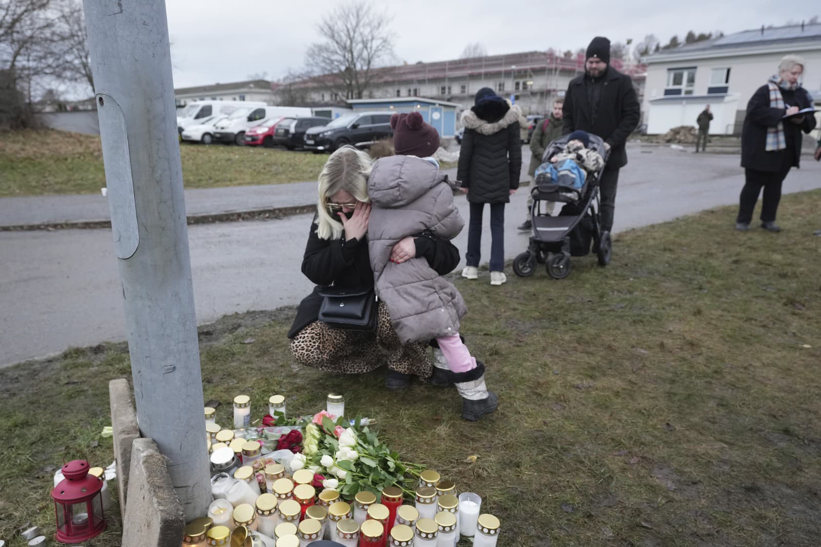 Miesto činu po streľbe v zdelávacom centre v Örebro vo Švédsku