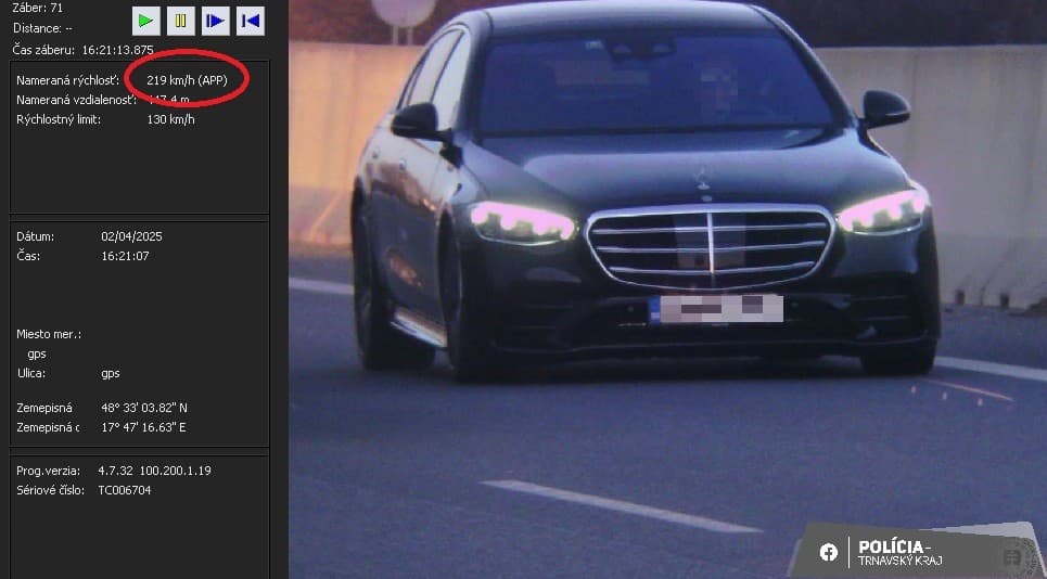 Zbesilá jazda na D1!