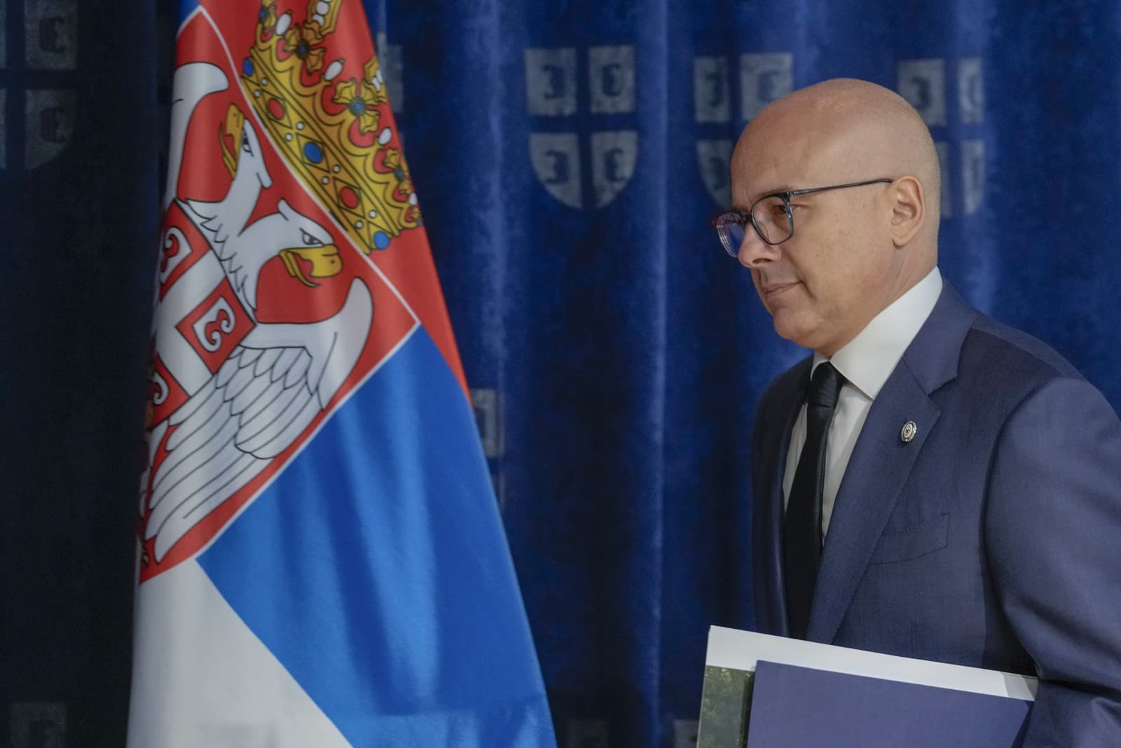 Srbský premiér Miloš Vučevič.