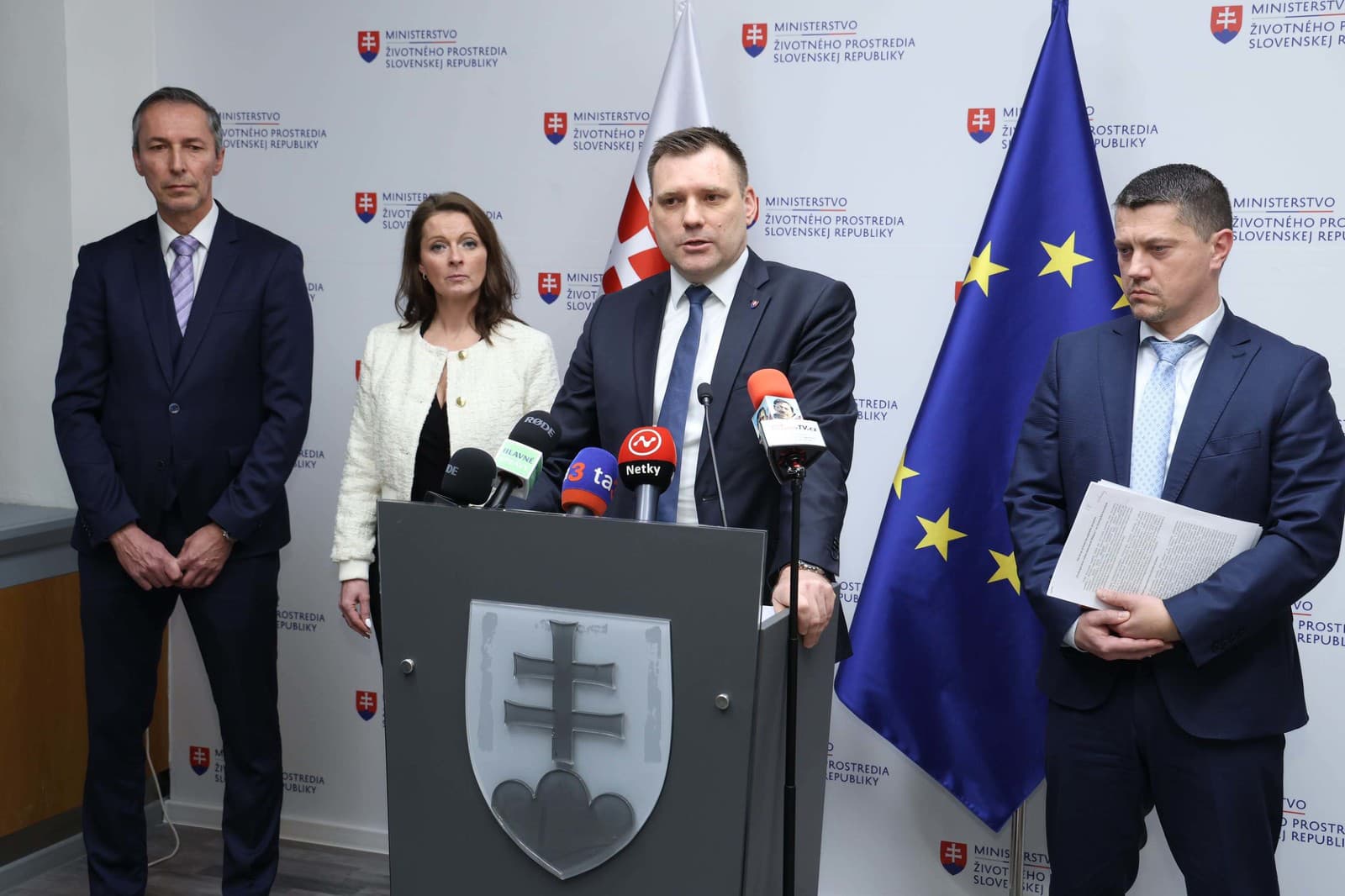 Minister životného prostredia Tomáš Taraba.