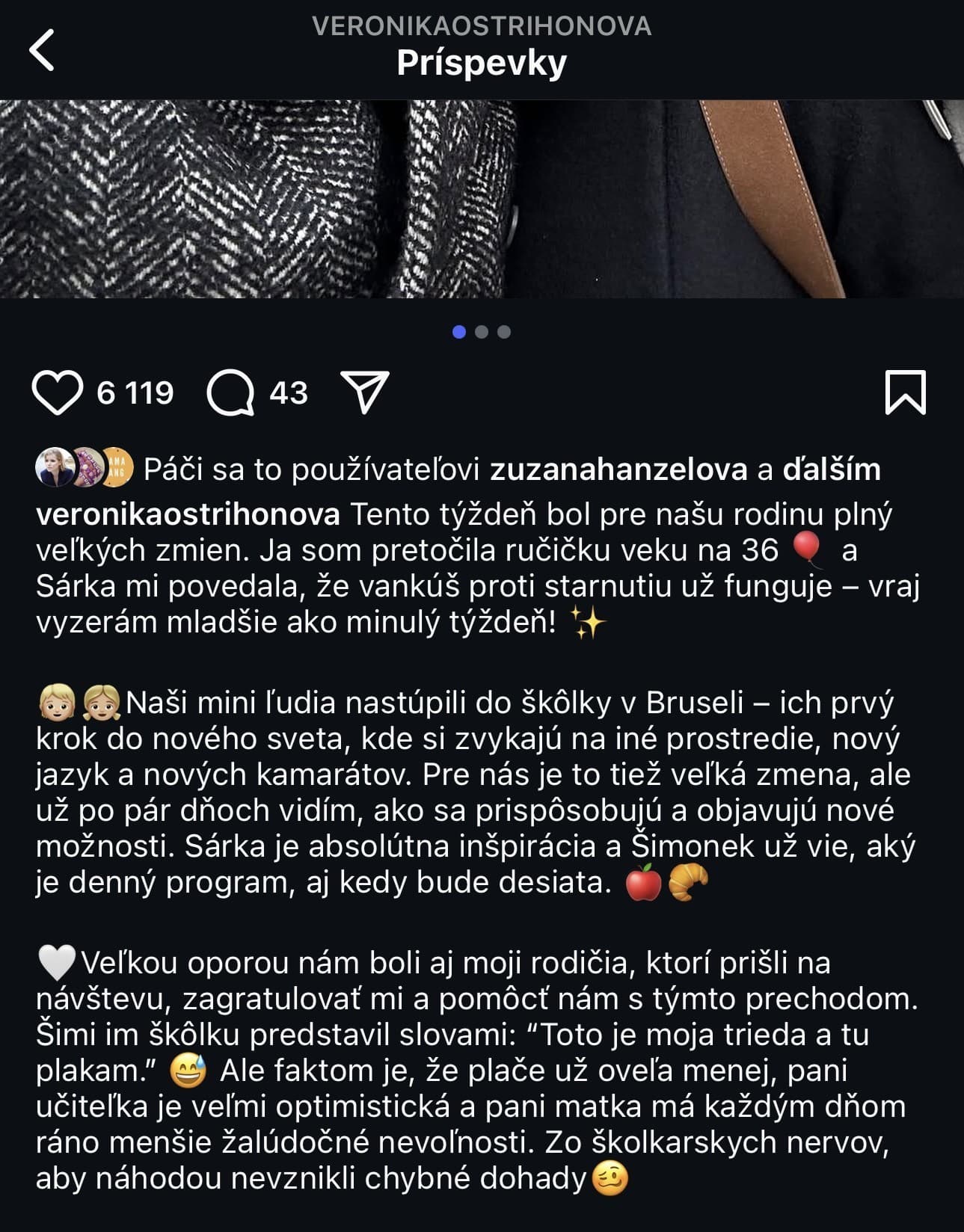 Manželom Cifrovcom prišli do Bruselu na pomoc Veronikini rodičia.