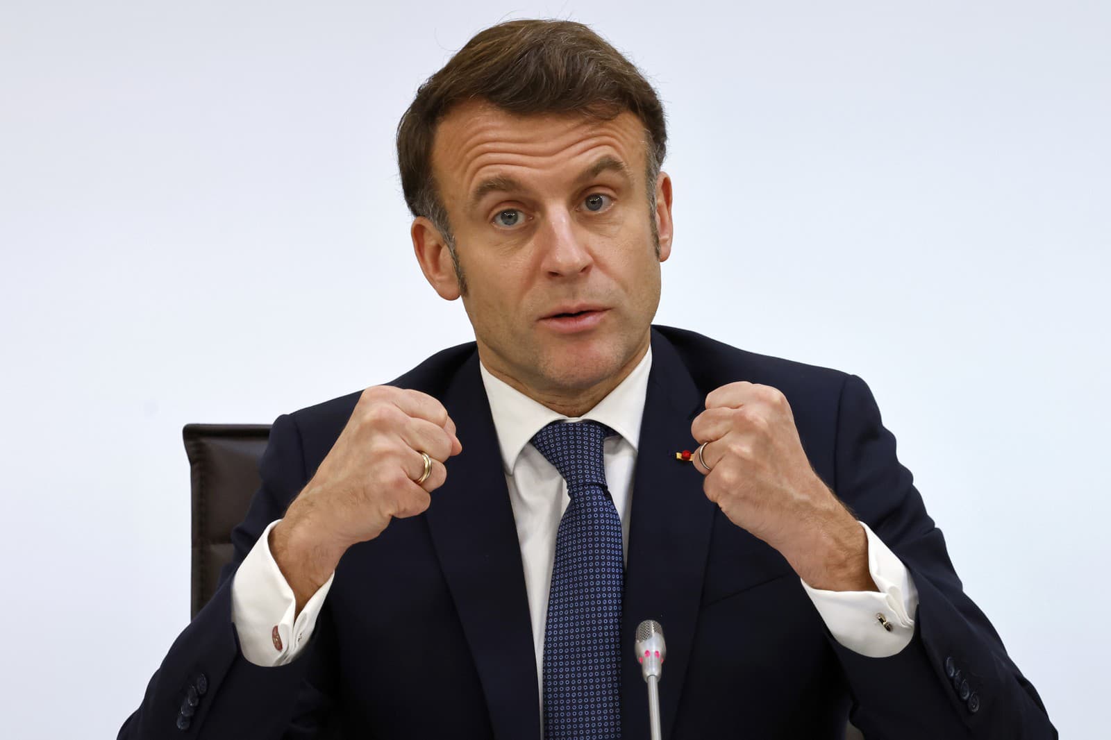 Francúzsky prezident Emmanuel Macron.