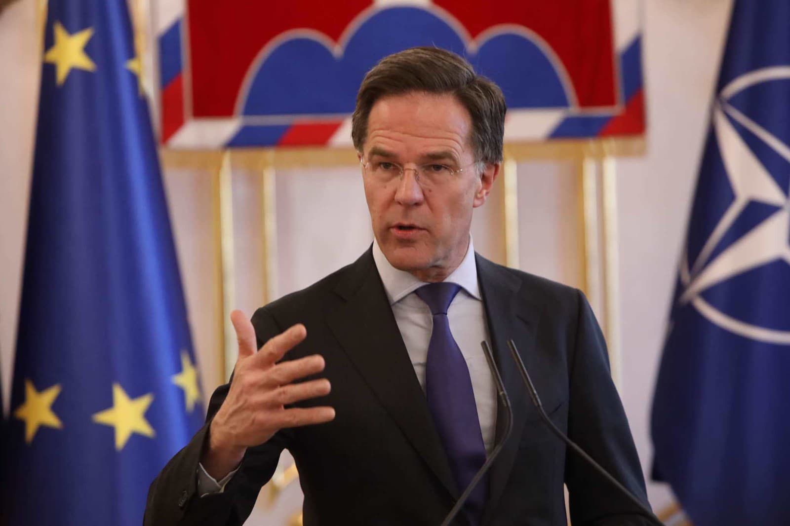 Generálny tajomník NATO Mark Rutte.