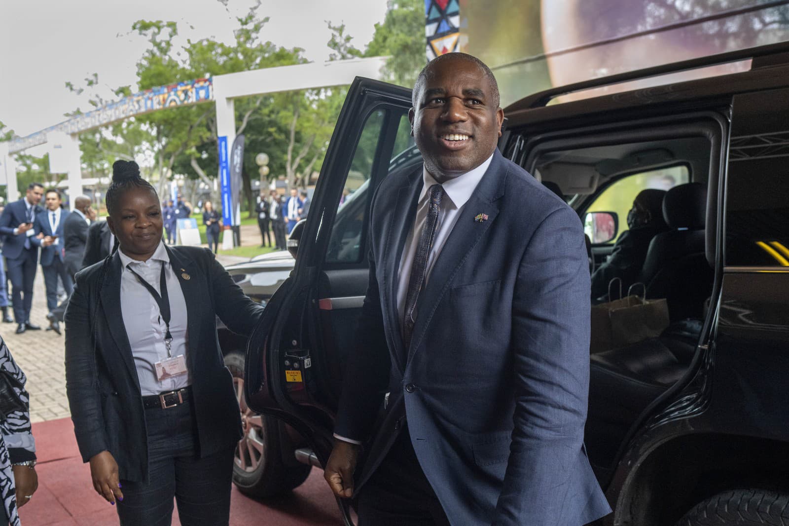 Britský minister zahraničných vecí David Lammy.