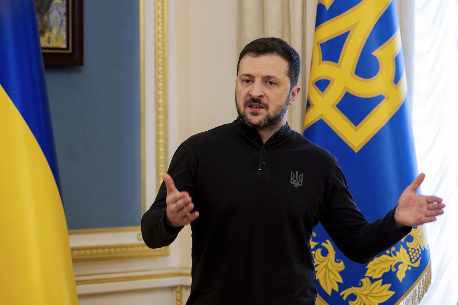 ukrajinský prezident Volodymyr Zelenskyj
