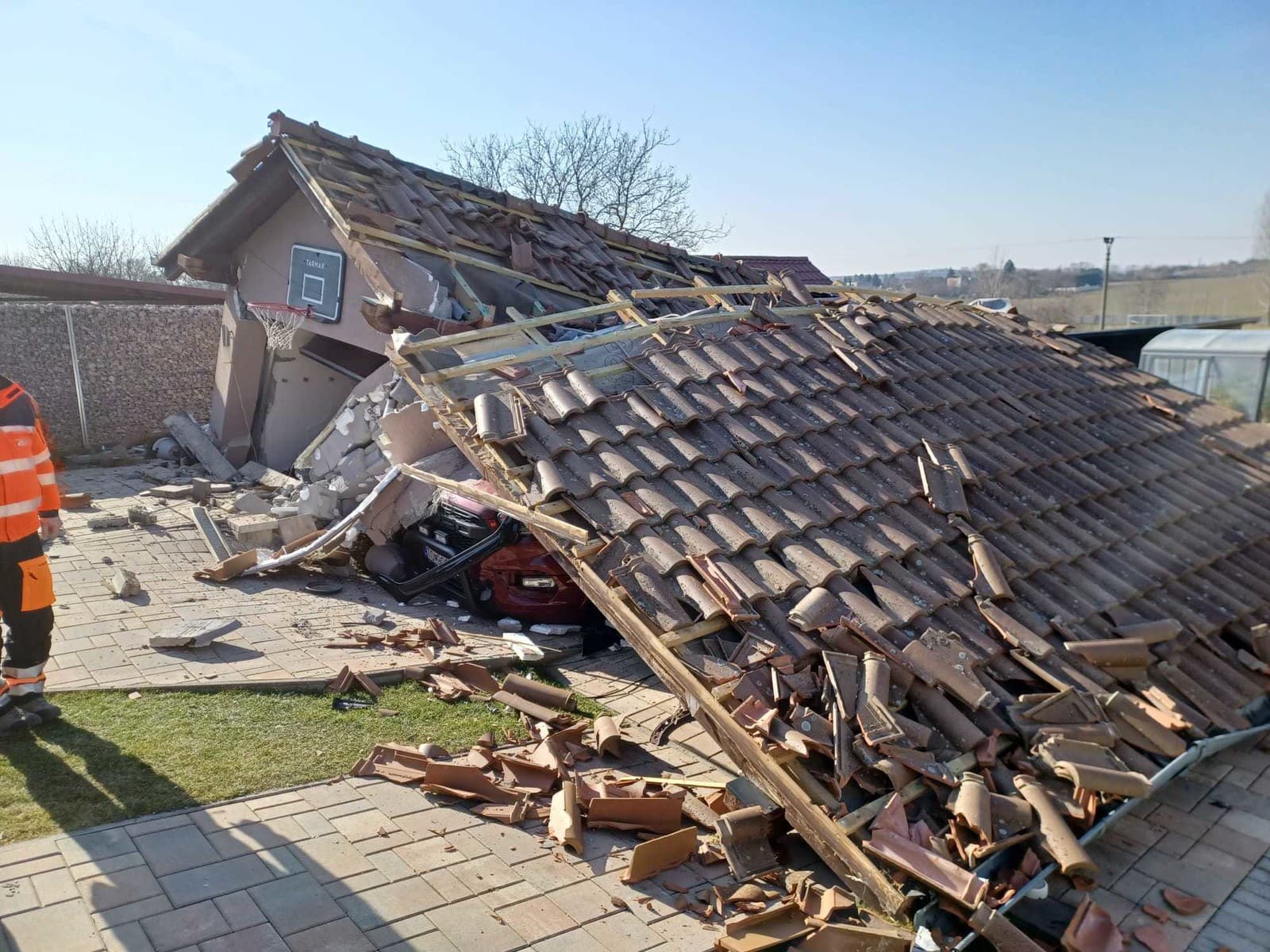 Výbuch plynu vo Veľkých Ripňanoch