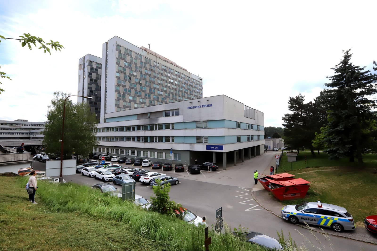 Rooseveltová nemocnica s poliklinikou v Banskej Bystrici.
