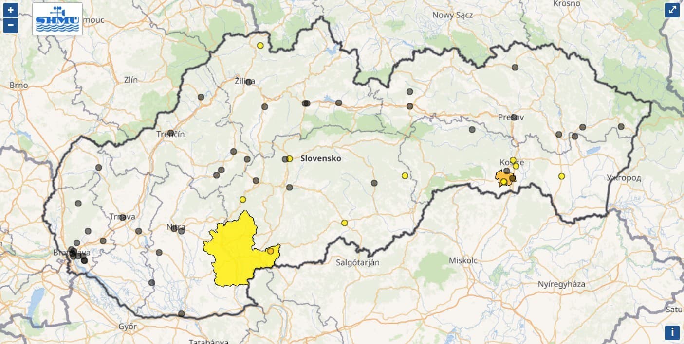 Meteorológovia upozorňujú na smogovú