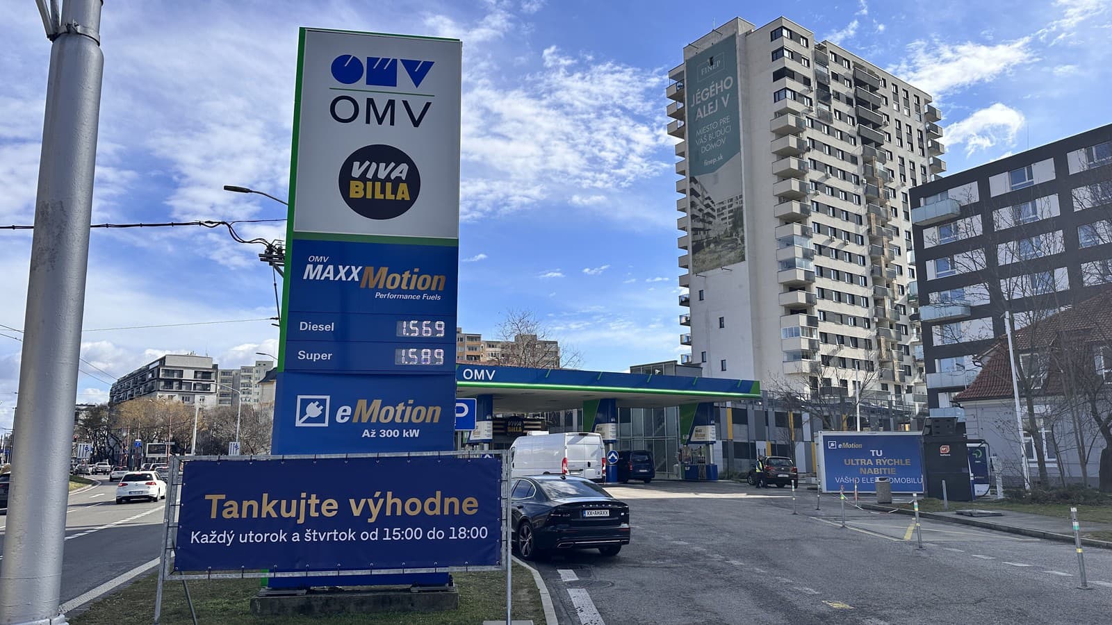 Príjemné prekvapenie na čerpacích