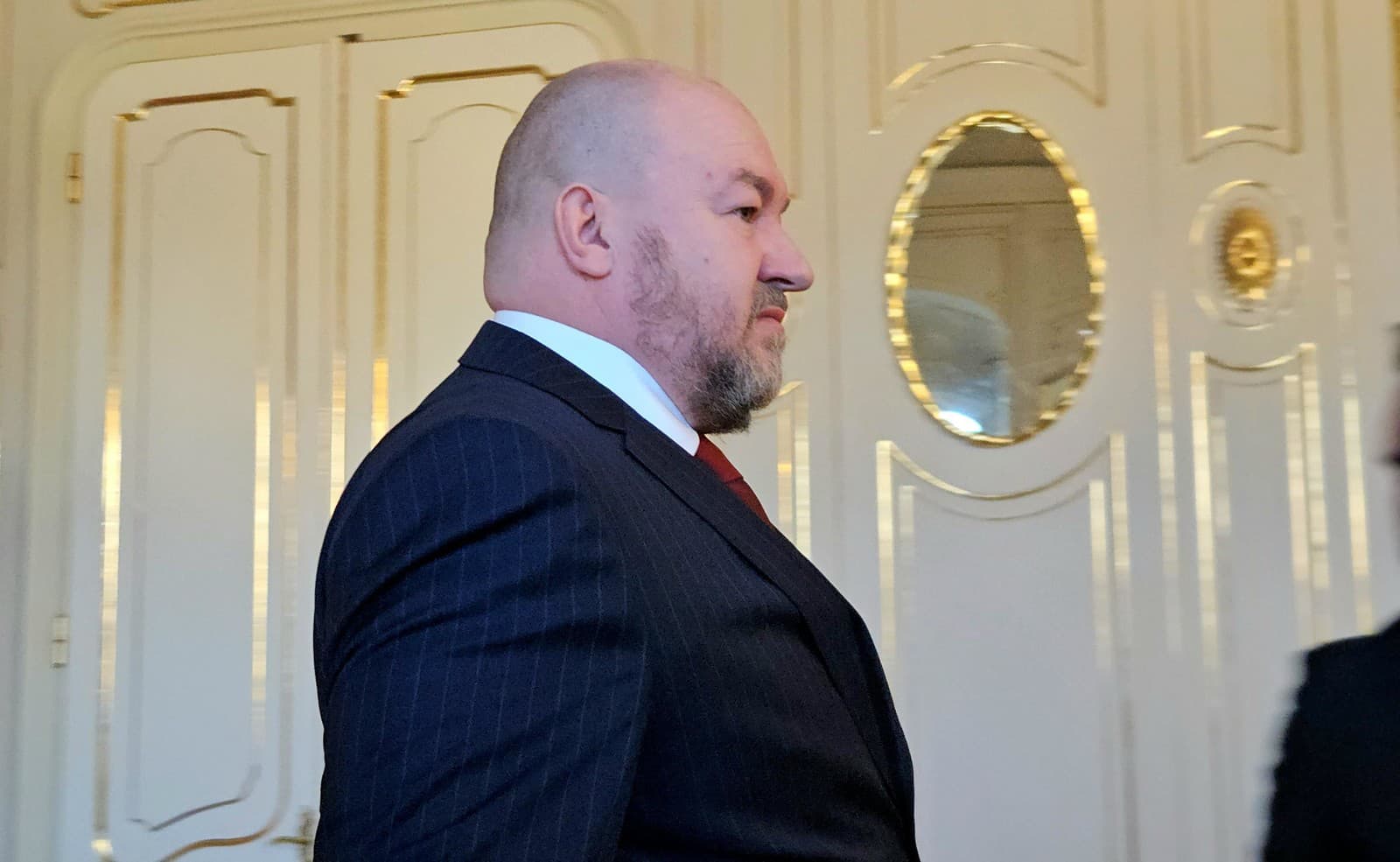 Rudolf Huliak na stretnutí s prezidentom Petrom Pellegrinim