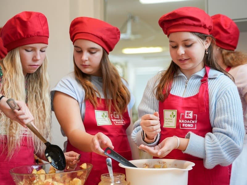 Na školách opäť fungujú Krúžky varenia, deti sa z nich veľmi tešia.