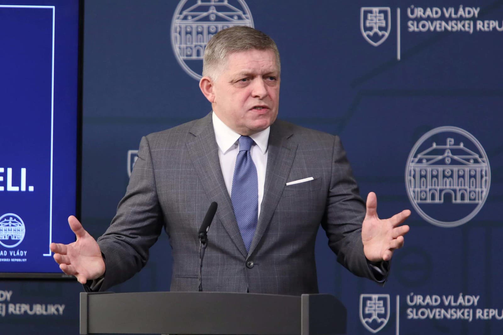 Predseda vlády SR Robert Fico.