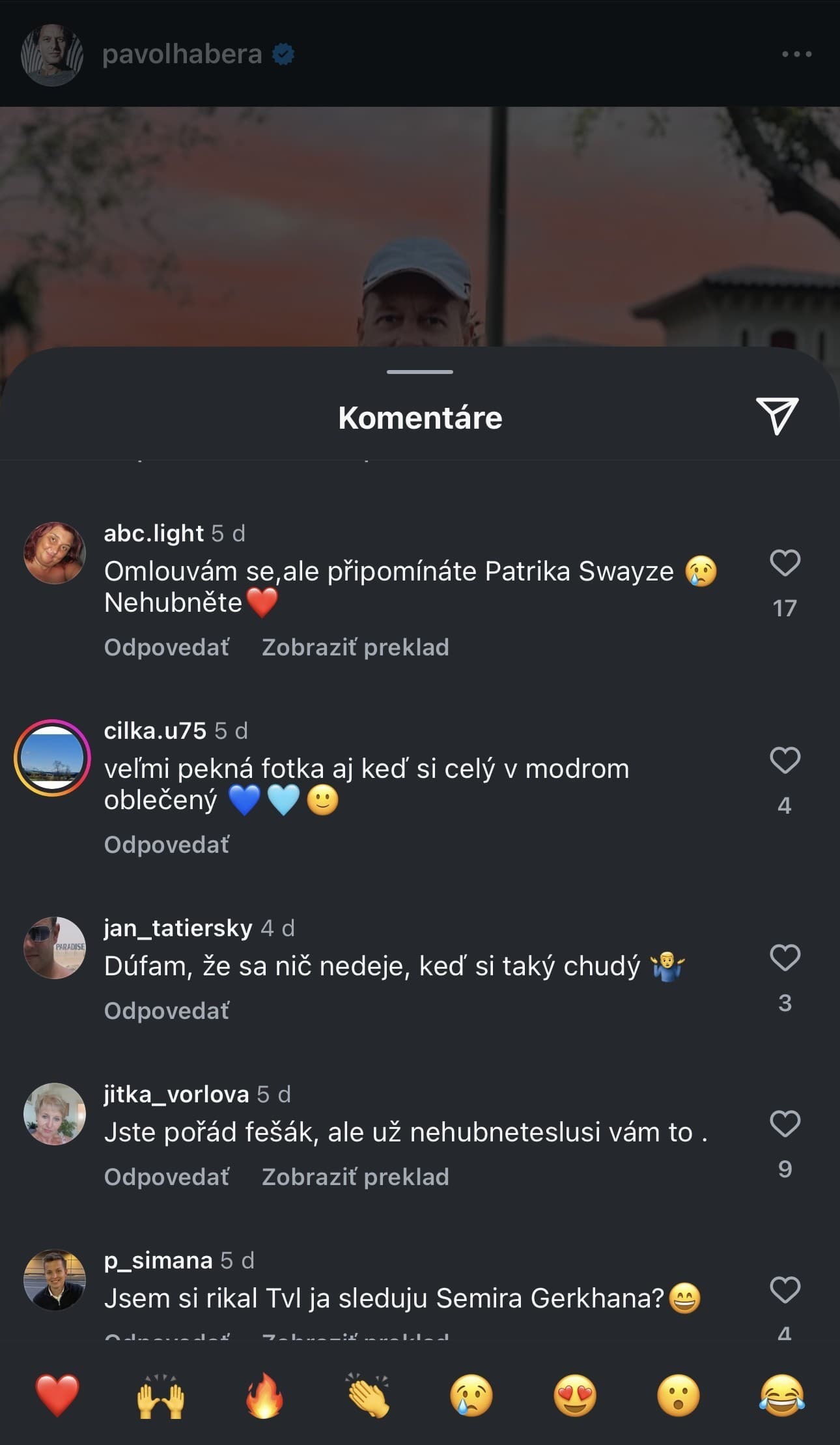 Paľo Habera výrazne pochudol.