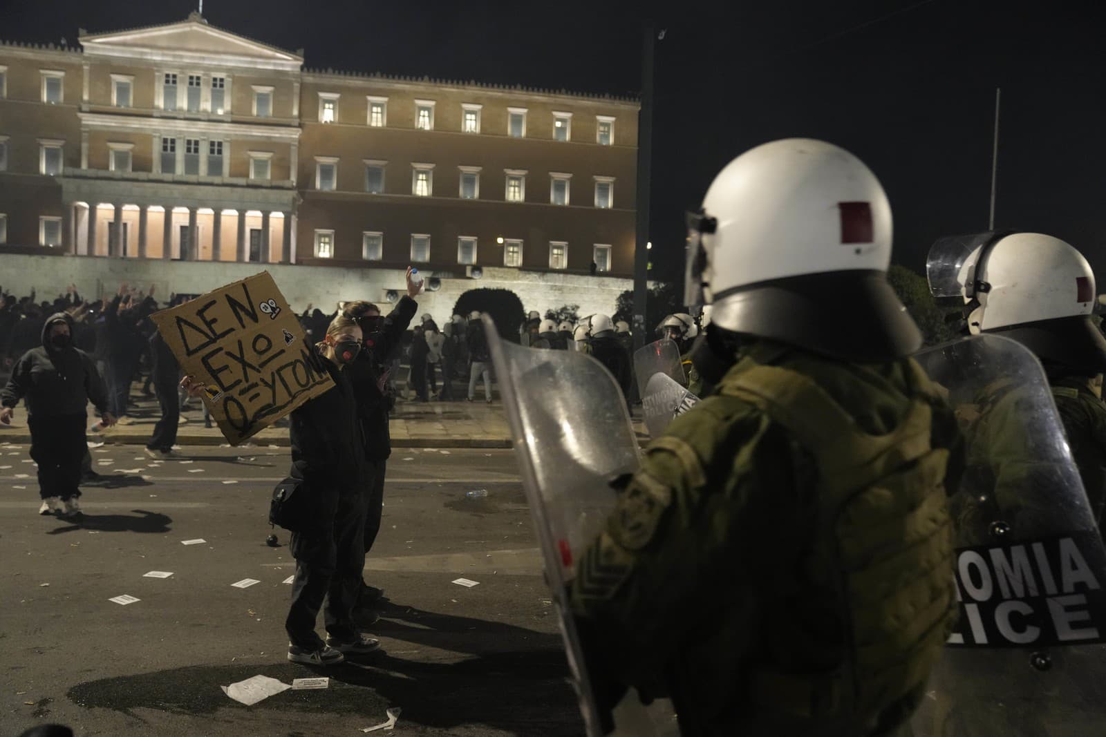 Protest proti nečinnosti vlády