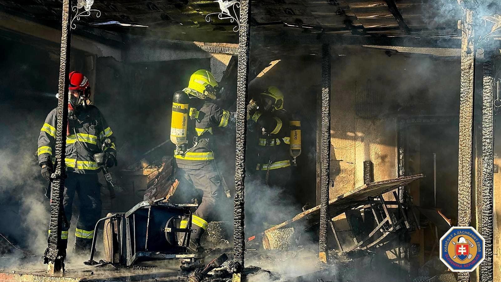 Hasiči zasahovali pri požiari