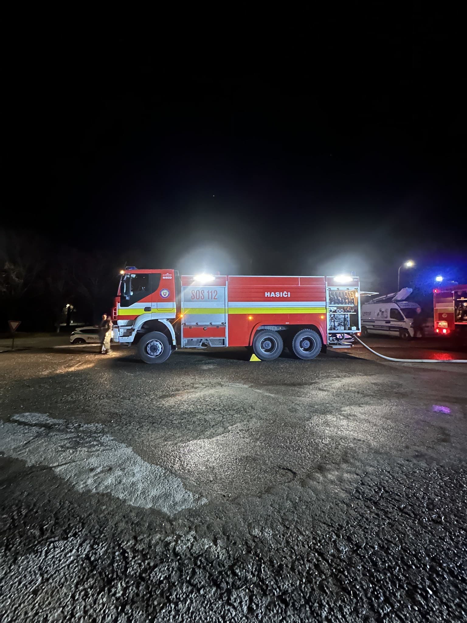 Na Zemplínskej šírave horel