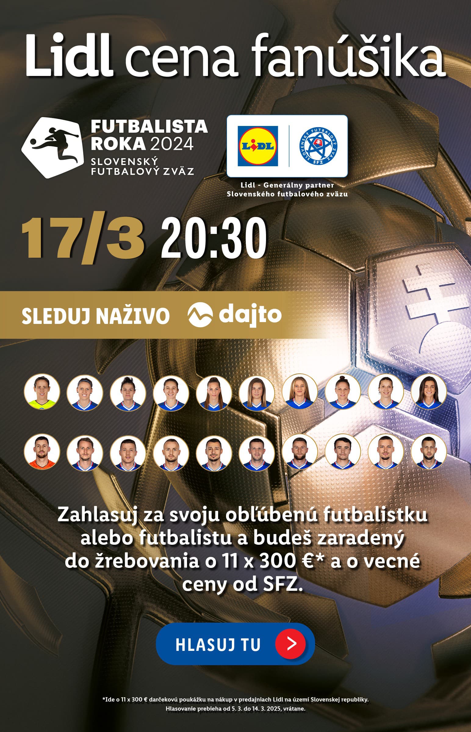 Hlasovanie o Futbalistu roka 2024