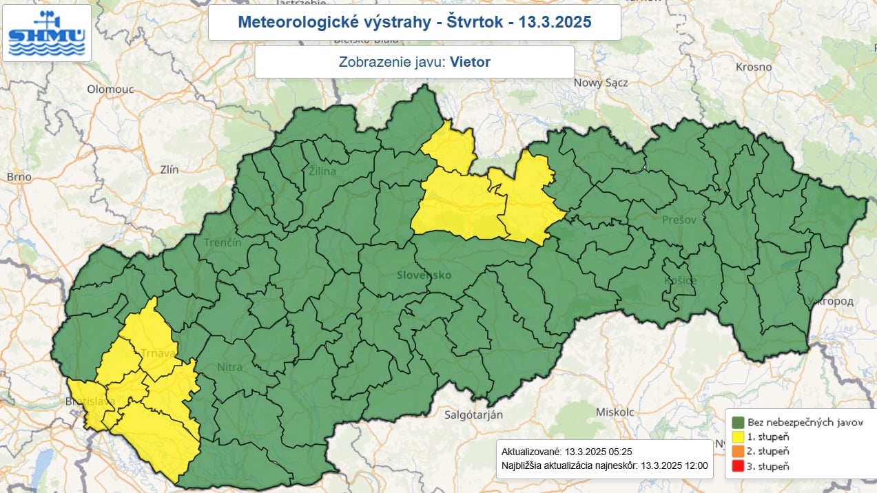 Meteorológovia vydali výstrahy: Upozorňujú