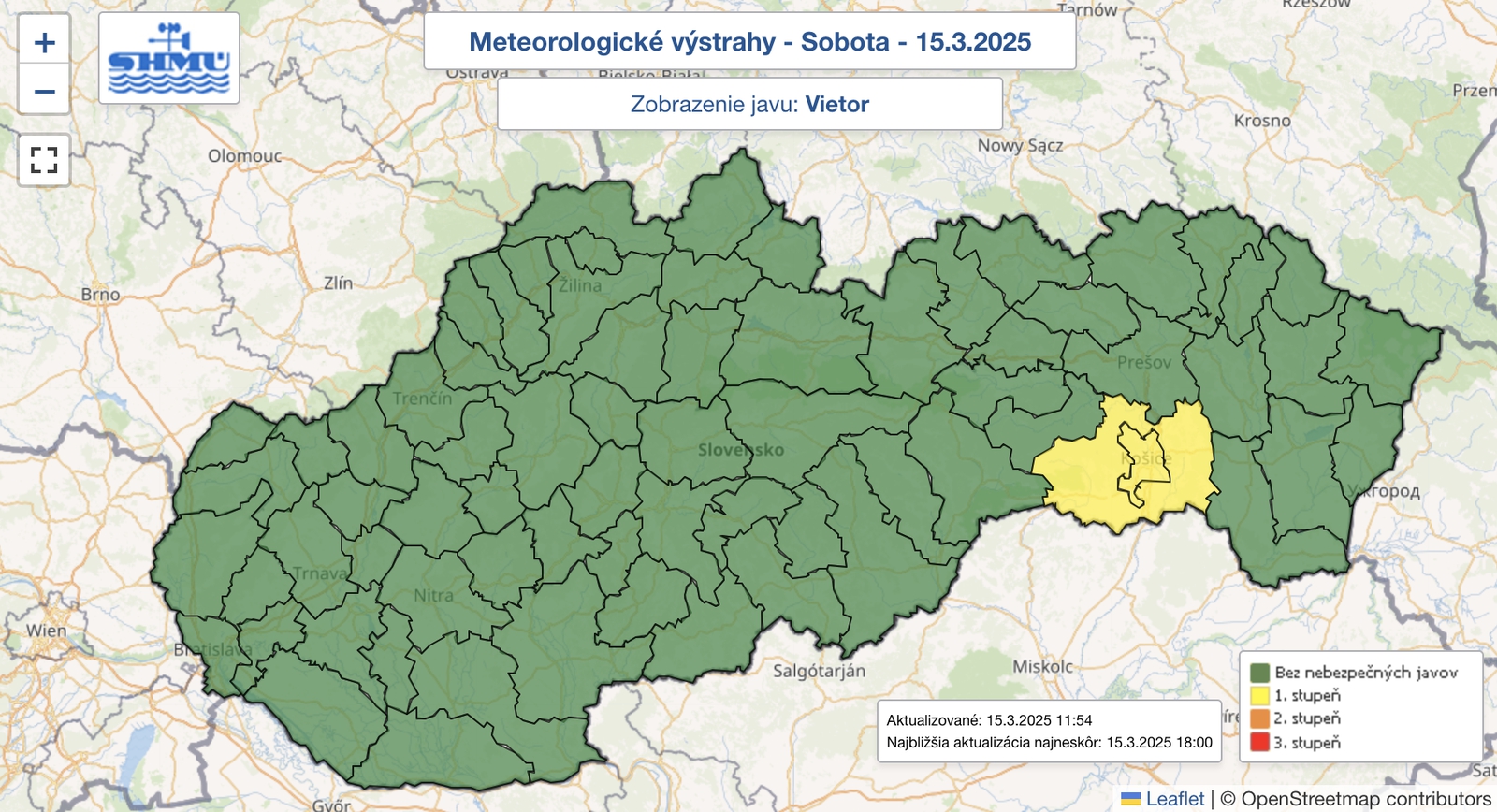 Nekončiaci dážď opäť desí