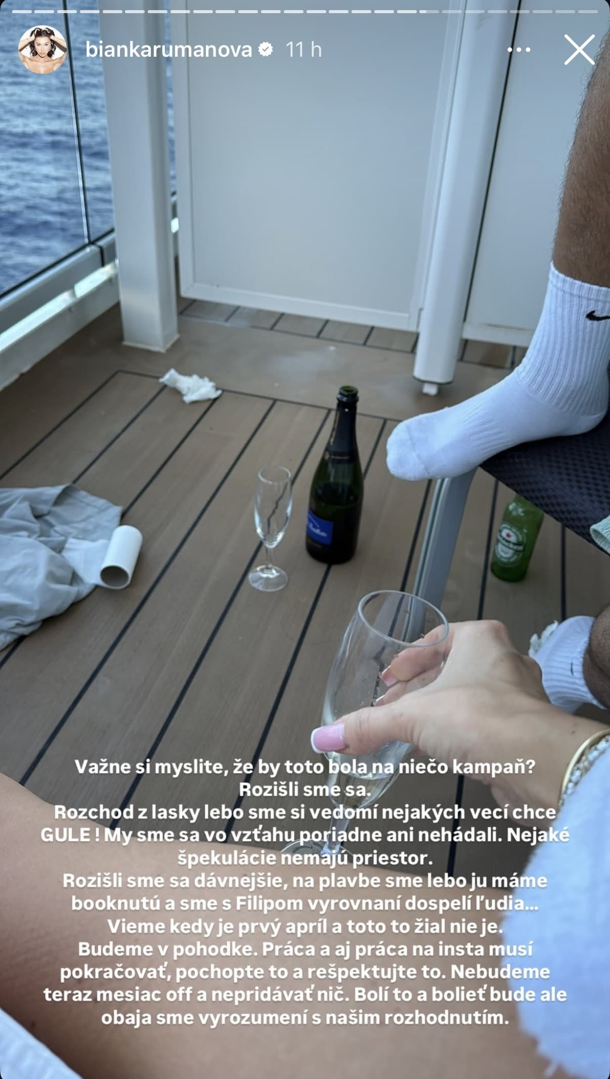 Šokujúci ROZCHOD slovenskej promi