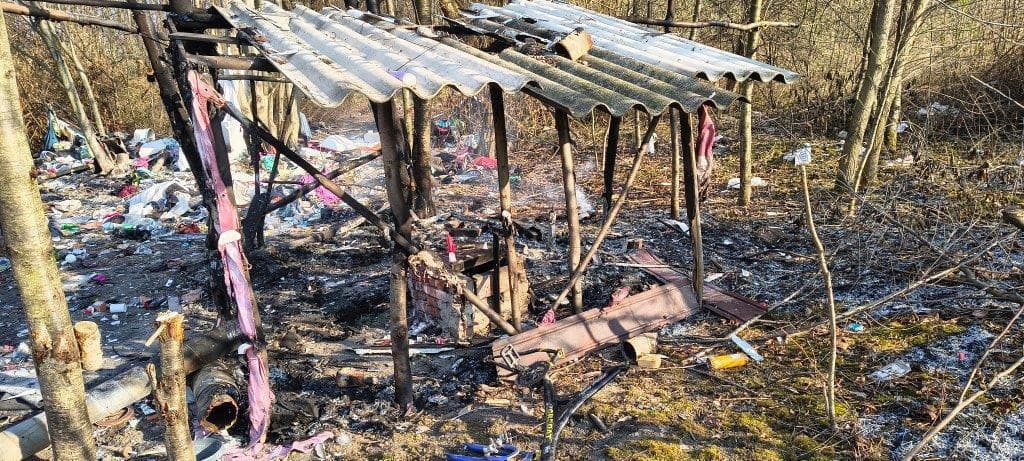 V Partizánskom horel prístrešok