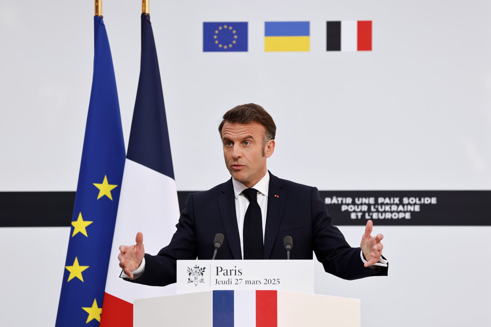 Francúzsky prezident Emmanuel Macron.