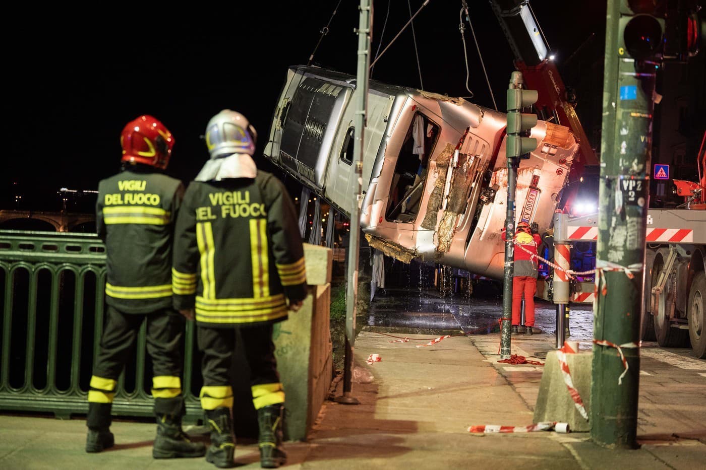 Dráma v Turíne: Autobus