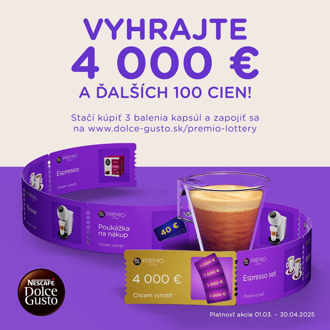 Vaša šálka šťastia: Zapojte