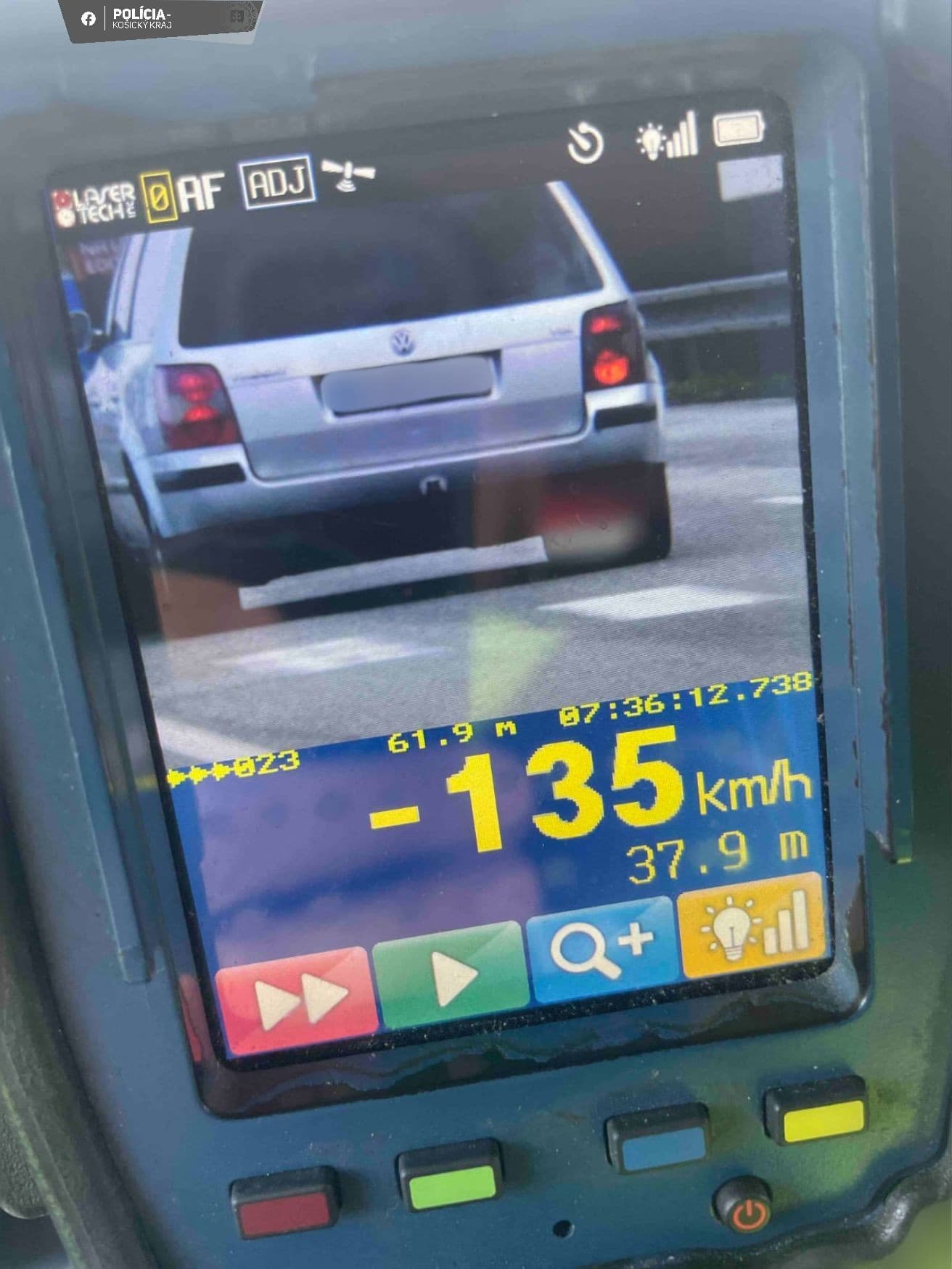 Bezohľadná jazda pri Košiciach: