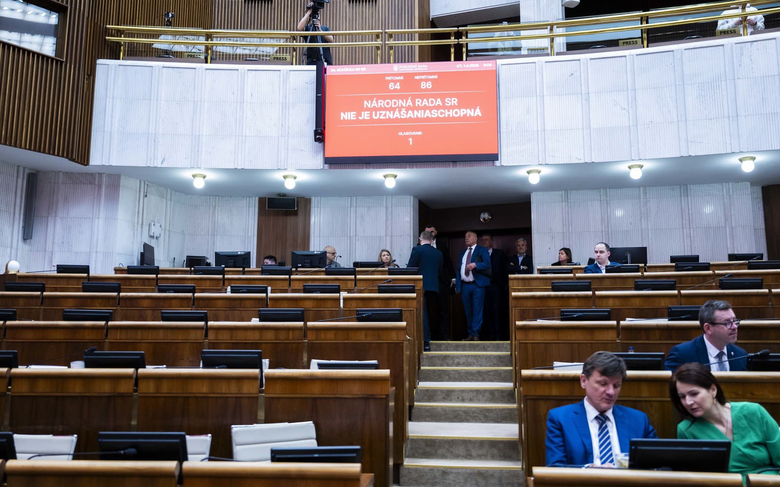 NR SR nie je uznášaniaschopná