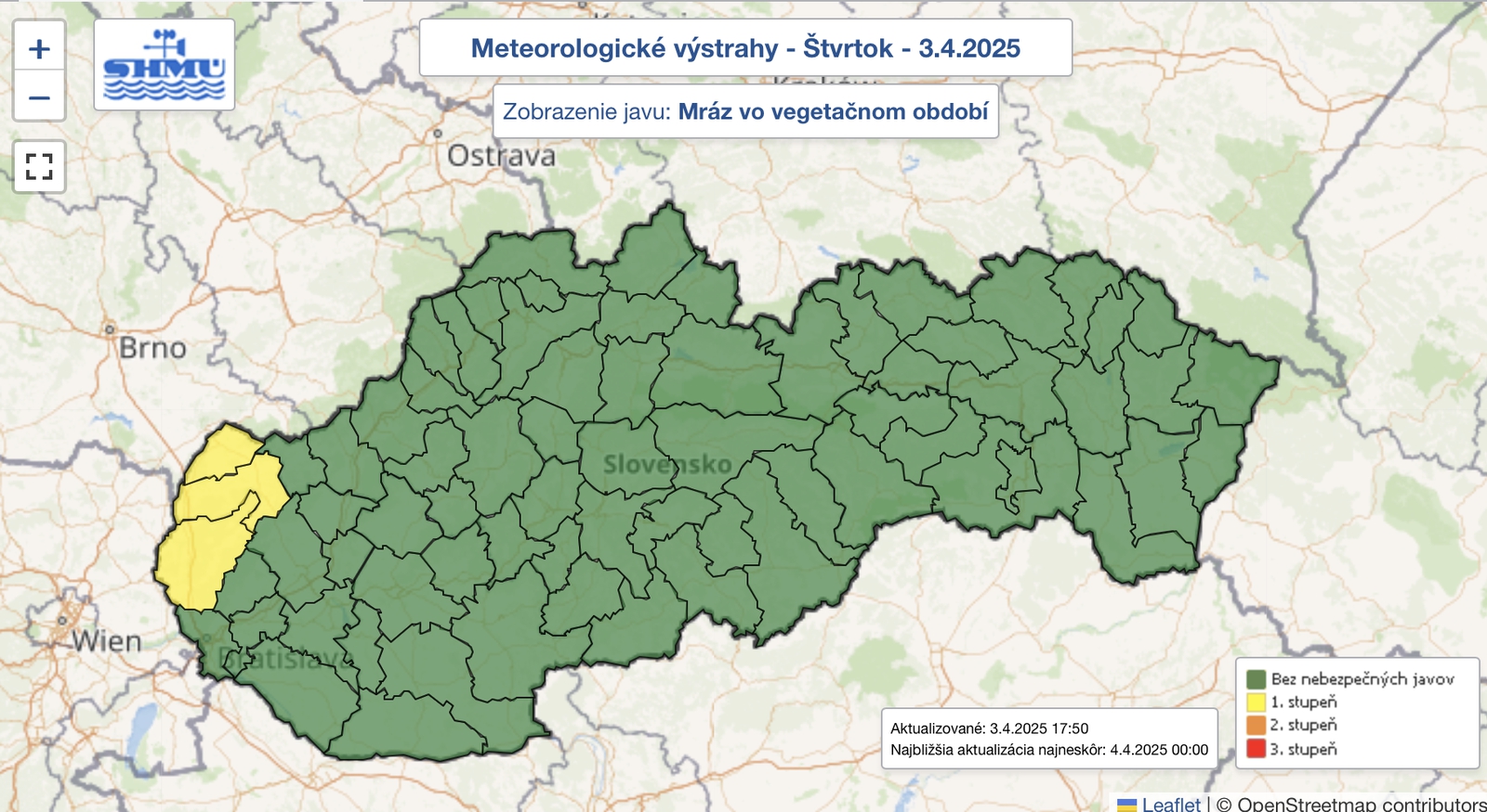 Meteorológovia vydali výstrahu: Na