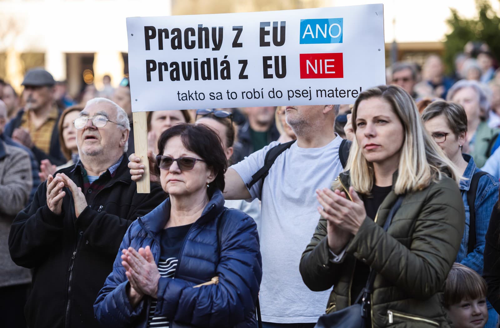 Zhromaždenie Slovensko je Európa v Žiline
