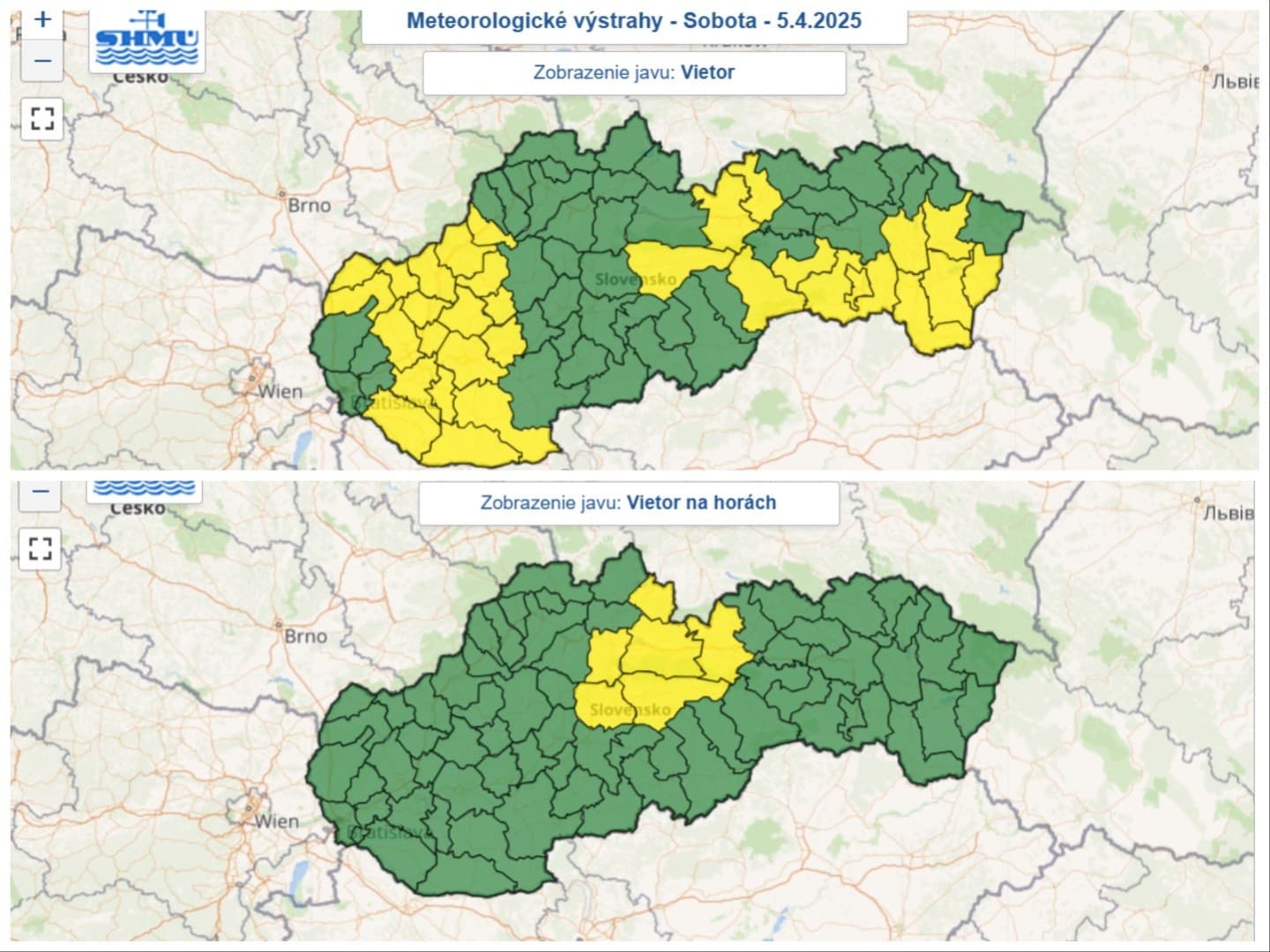 Na Slovensku sa dramaticky