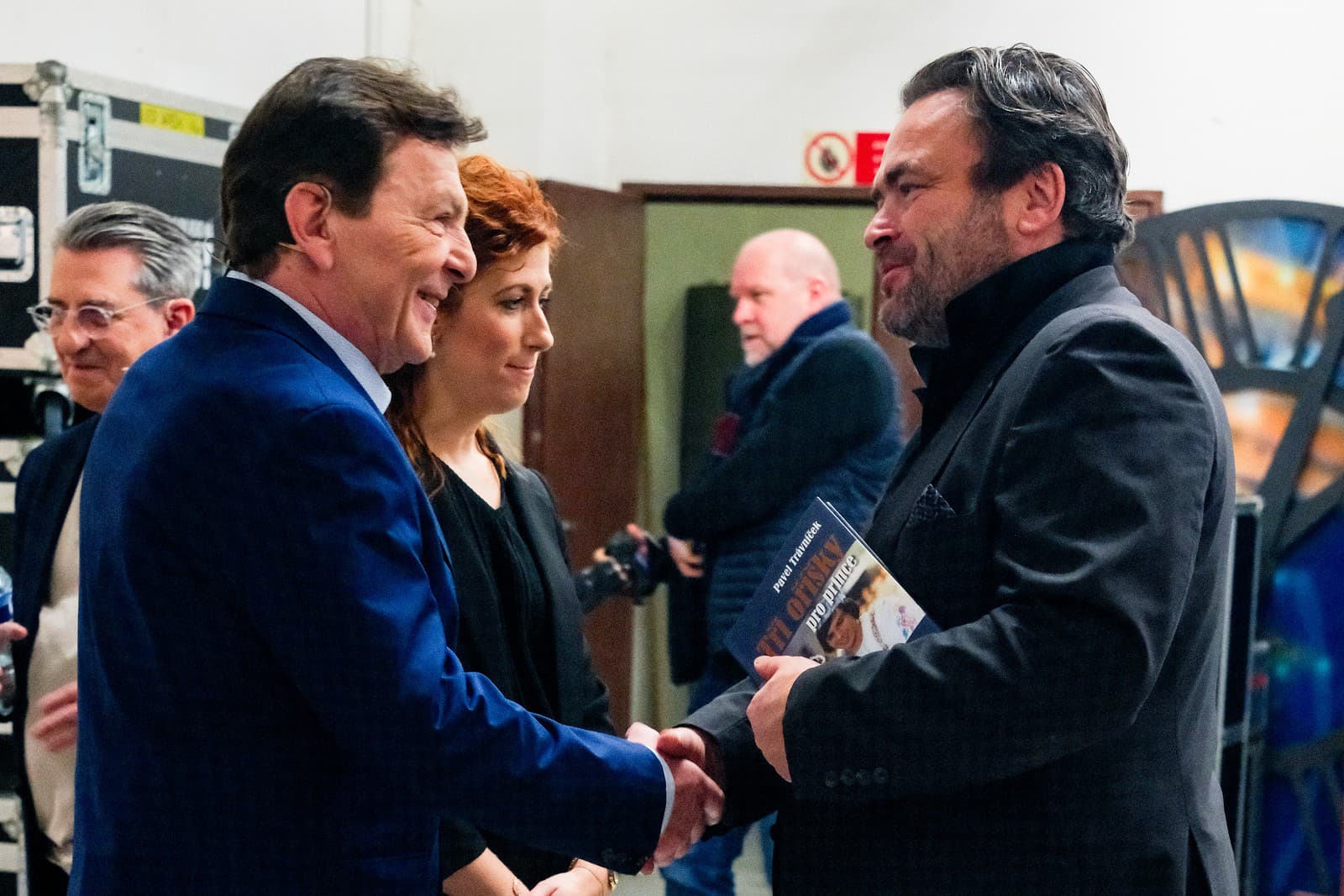 Poverený šéf STVR Igor Slanina privítal vzácnych hostí