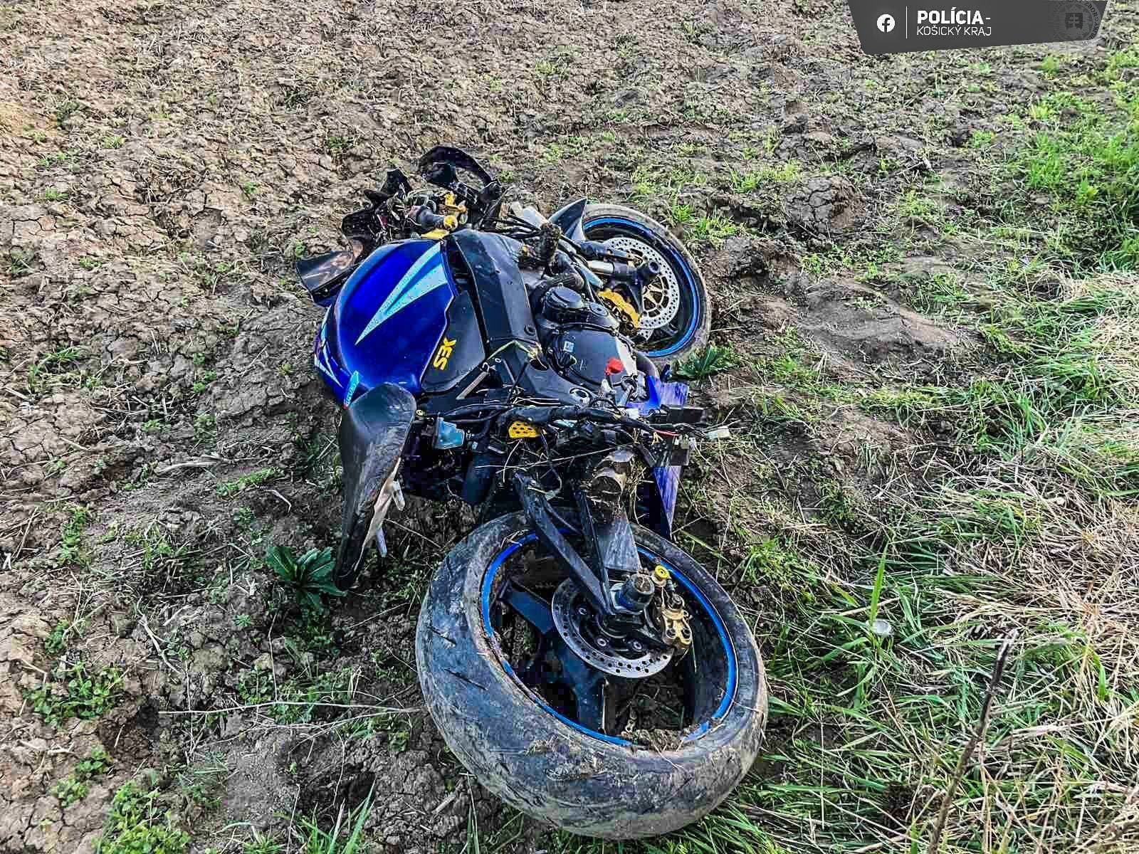 Tri nehody motocyklistov v Košickom kraji