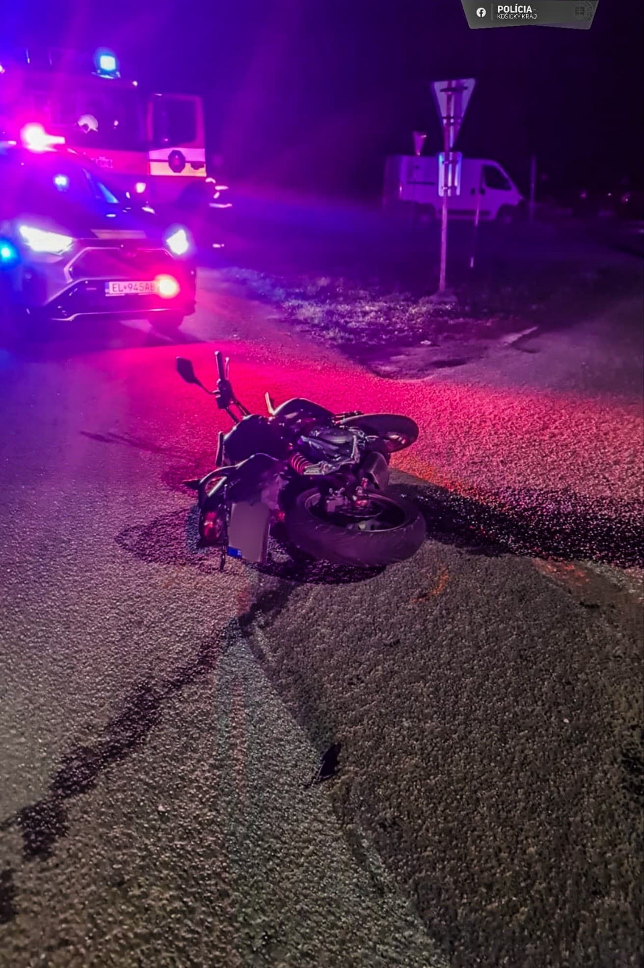 Tri nehody motocyklistov v Košickom kraji