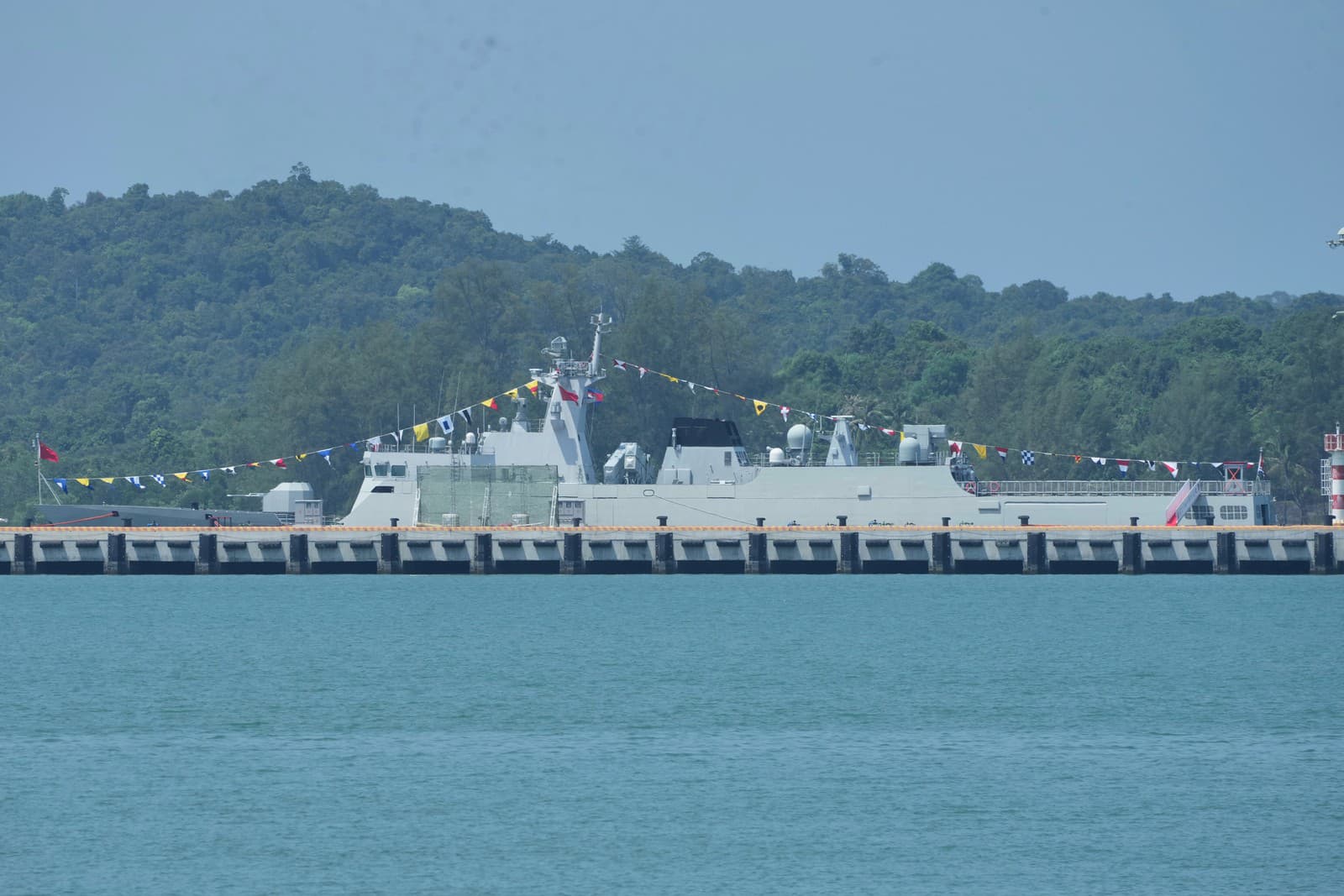 Slávnostné otvorenie námornej základne Ream v Kambodži