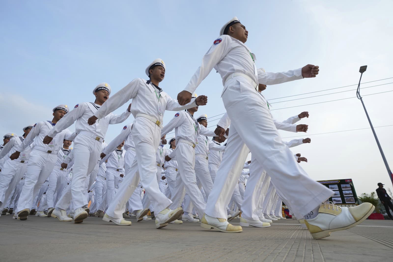 Slávnostné otvorenie námornej základne Ream v Kambodži