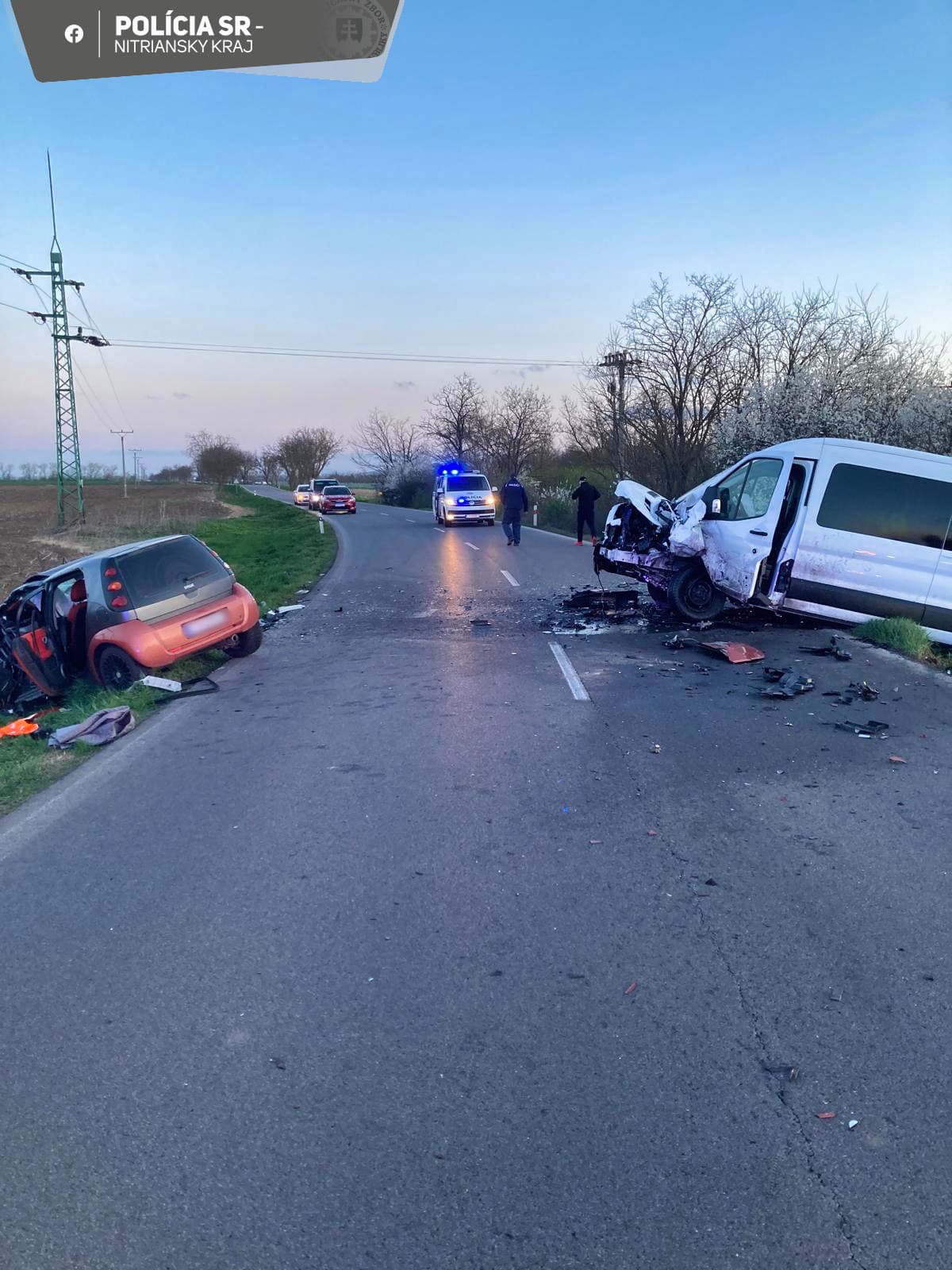 Tragické ráno na juhu